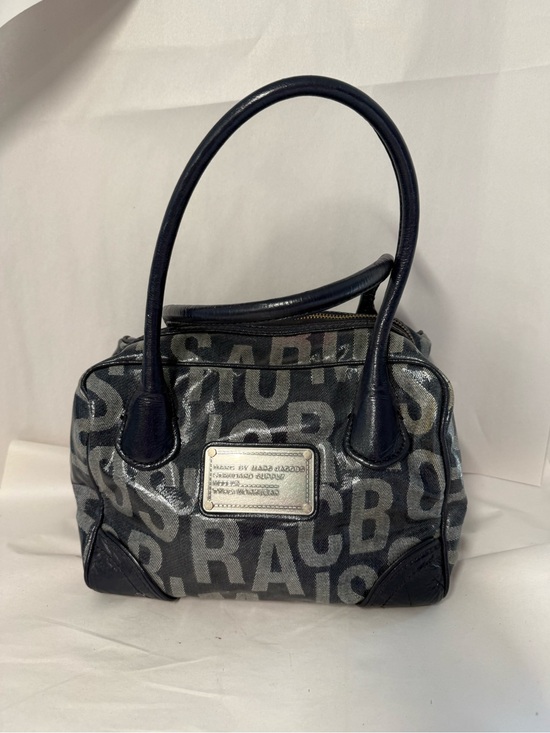 Handbags - Denim  Logo Satchel